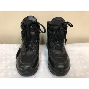Vasque Gore-tex Hiking Boots Kids black  leather shoes Thinsulate US sz 4